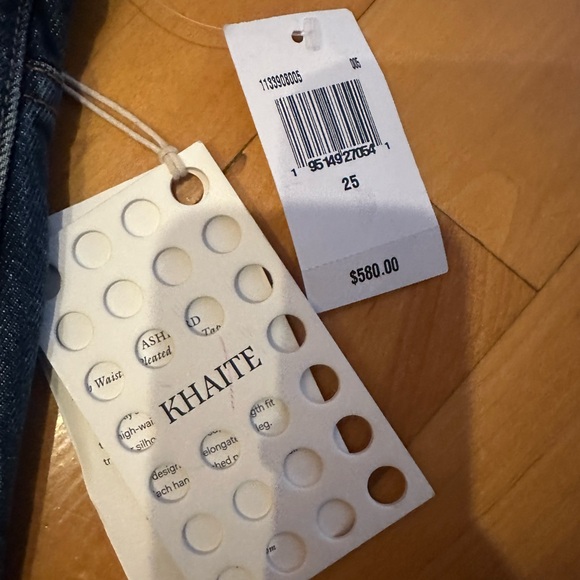 NWT Khaite high waisted jeans - Picture 3 of 5